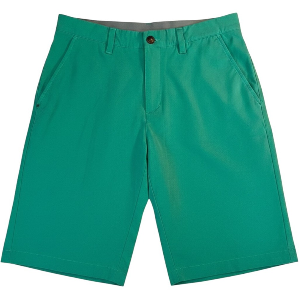 Adidas Golf Shorts Mens 30 Green Flat Front‎ Performance Stretch Activewear